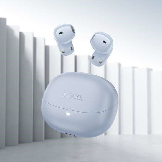 Hoco EQ25 Unimpeded Mini True Wireless BT Headset Blue Star