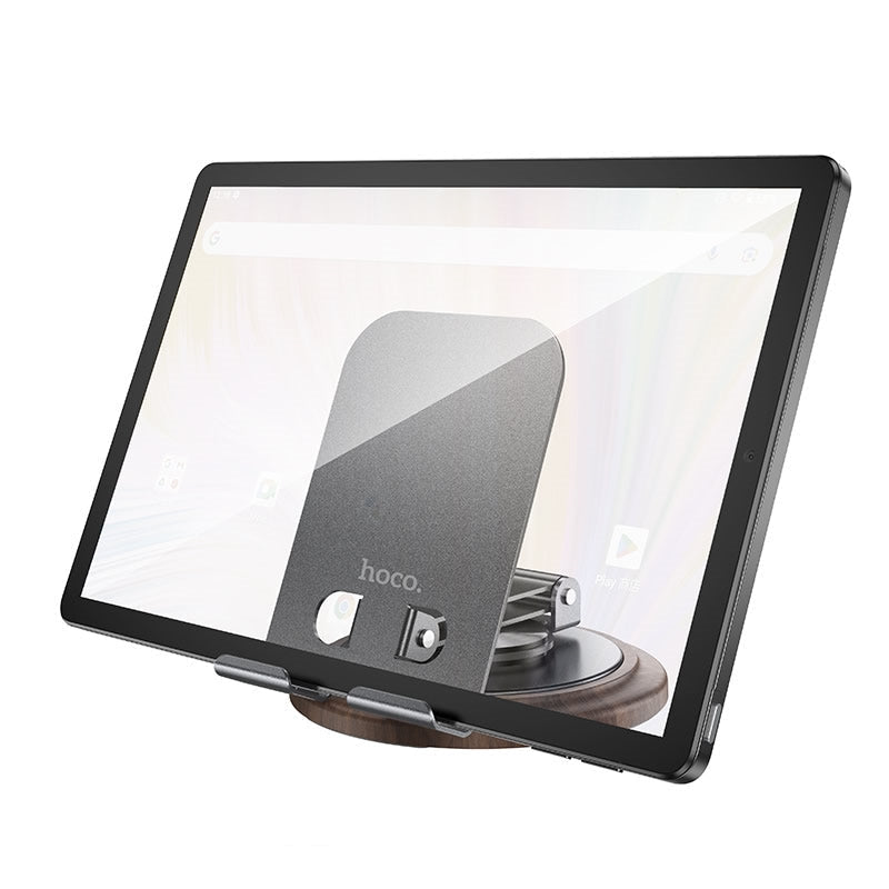 Hoco DH25 Folding Rotatable Metal Desktop Stand Gray