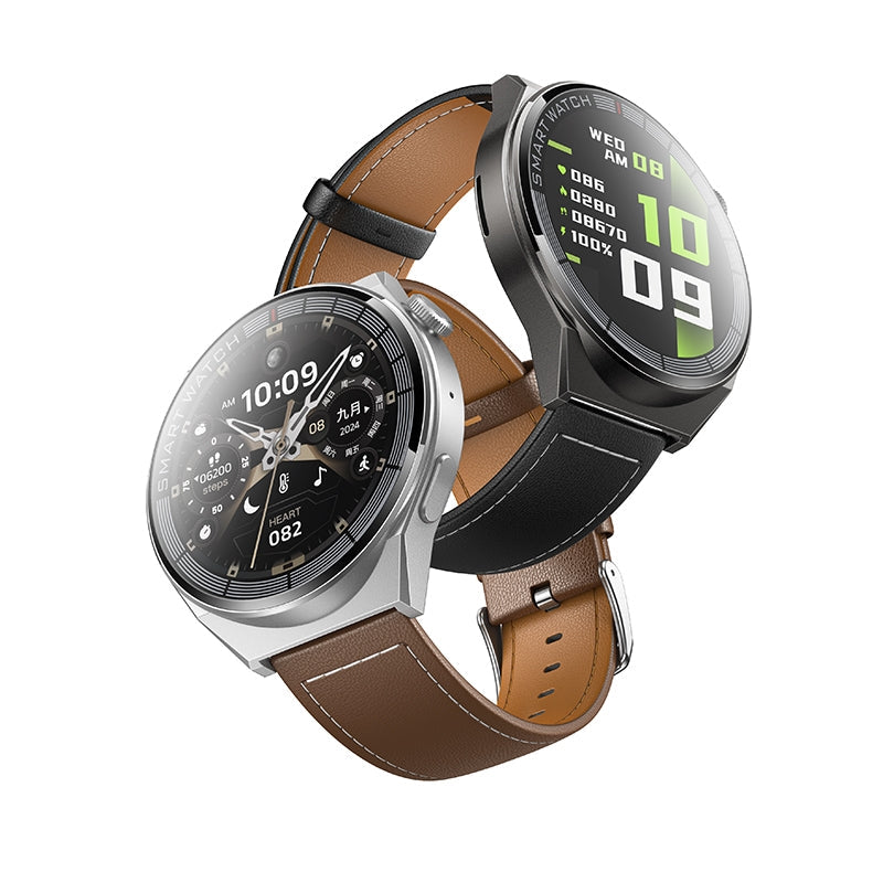 Hoco Y35 1.4 Inch Smart Sports Watch 250 mAh Call Version Silver