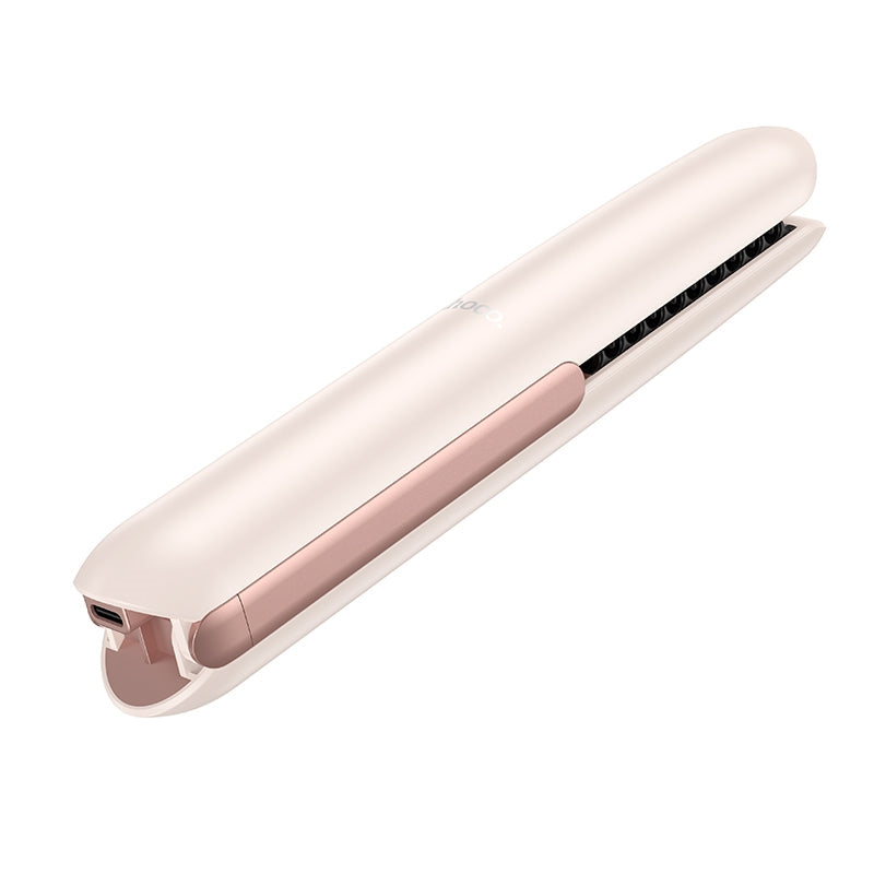 Hoco HP46 Explicit Portable Electric Hair Straightener Pink