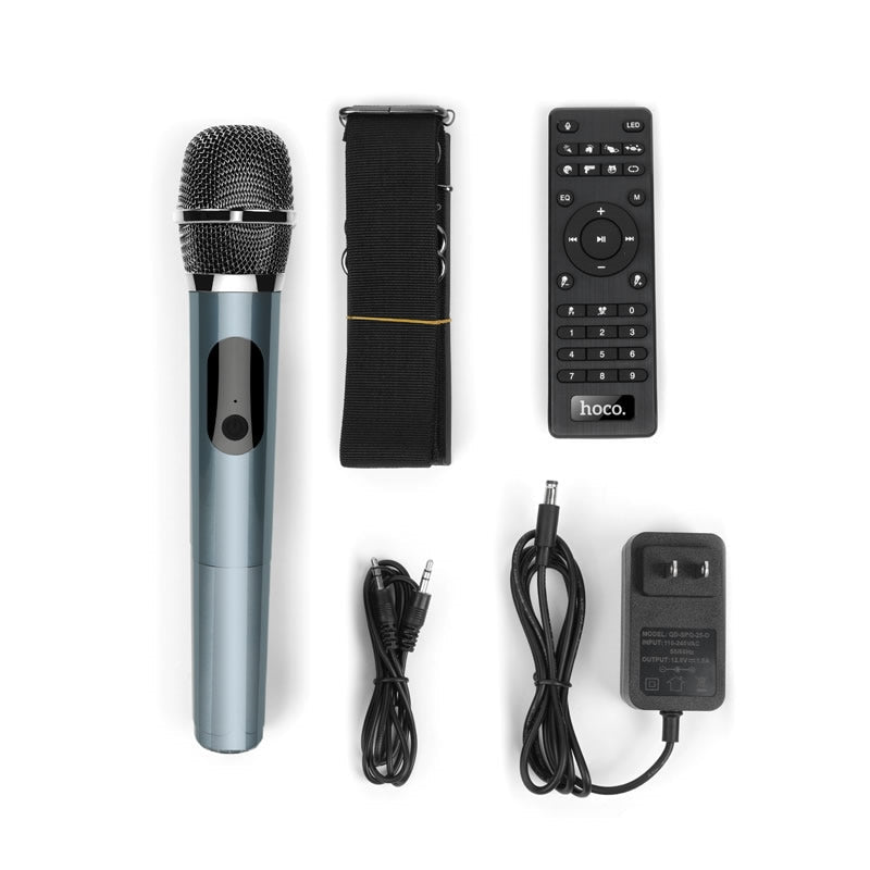 Hoco DS50 Magnificent Dual 6.5" LED BT Heavy Bass Speaker