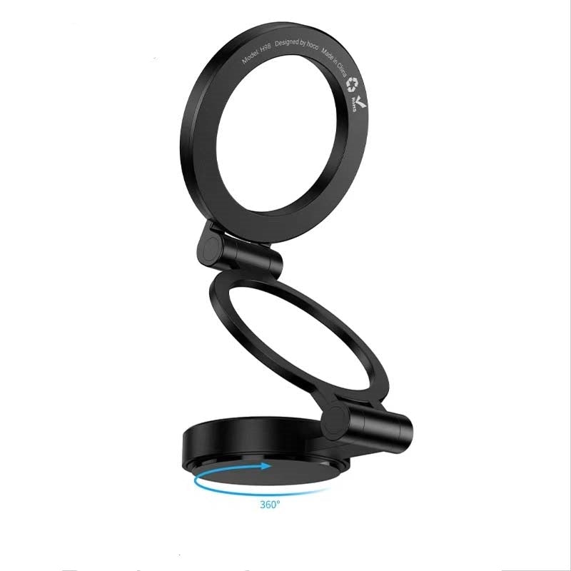Hoco H98 Rider Folding Ring Magnetic Car Holder Black