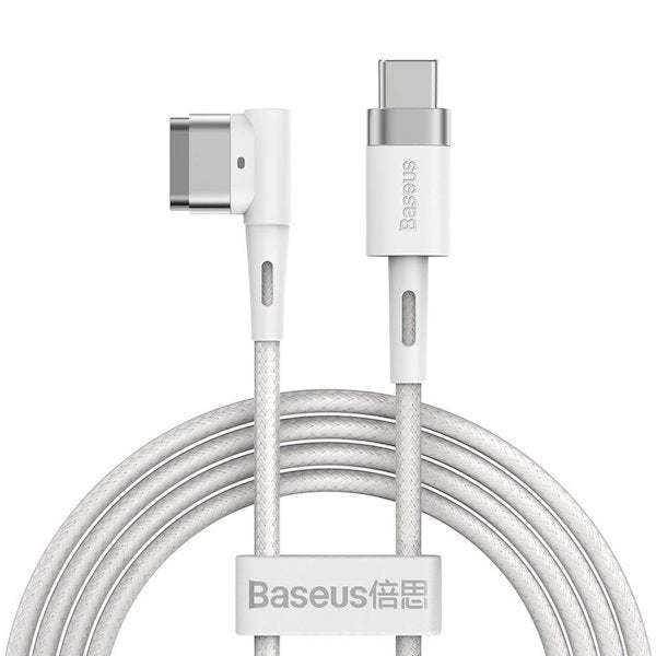 Baseus CATXC-W02 L-Shaped Zinc Angular Type-C Magnetic MacBook Power Cable 60W 2M