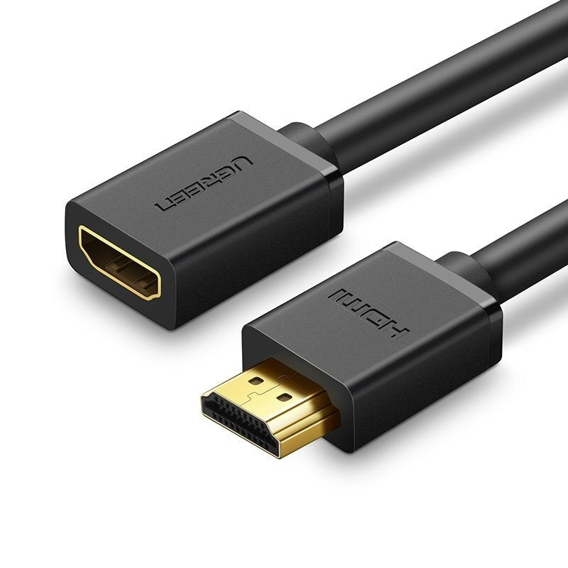 UGREEN 10141 HDMI Male to Female Cable 1m Black