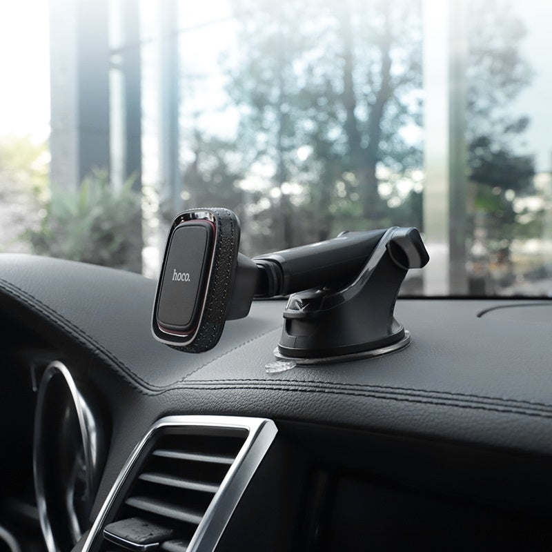 Hoco CA42 Cool Journey In Car Dashboard Holder With Stretch Red Black