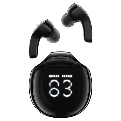 ACEFAST T9 Crystal Color Air Bluetooth Earbuds Obsidian Black-www.firsthelptech.ie