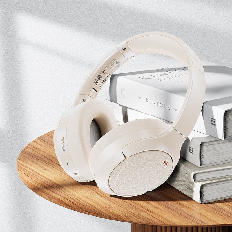 ACEFAST H6 Active Noise Canceling 55H Wireless Headset White