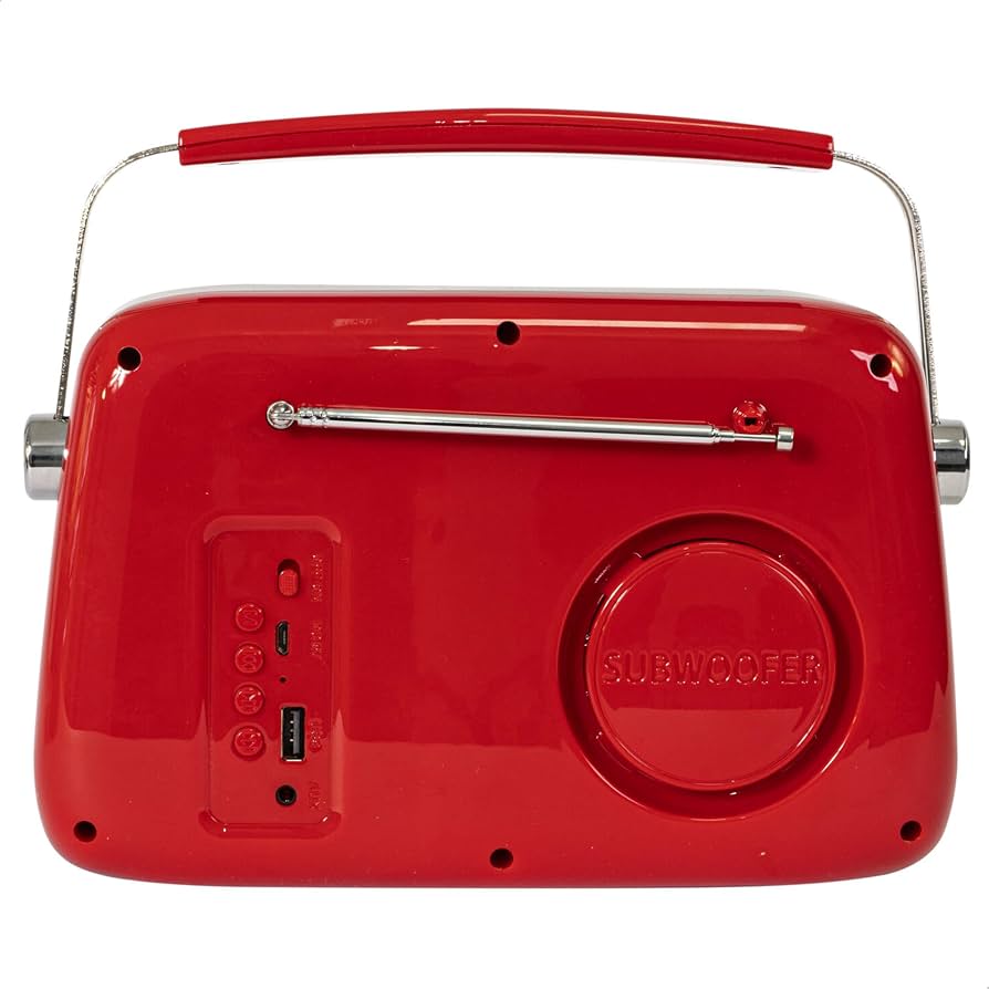 Madison FREESOUND-VR40R Bluetooth / FM Radio Red