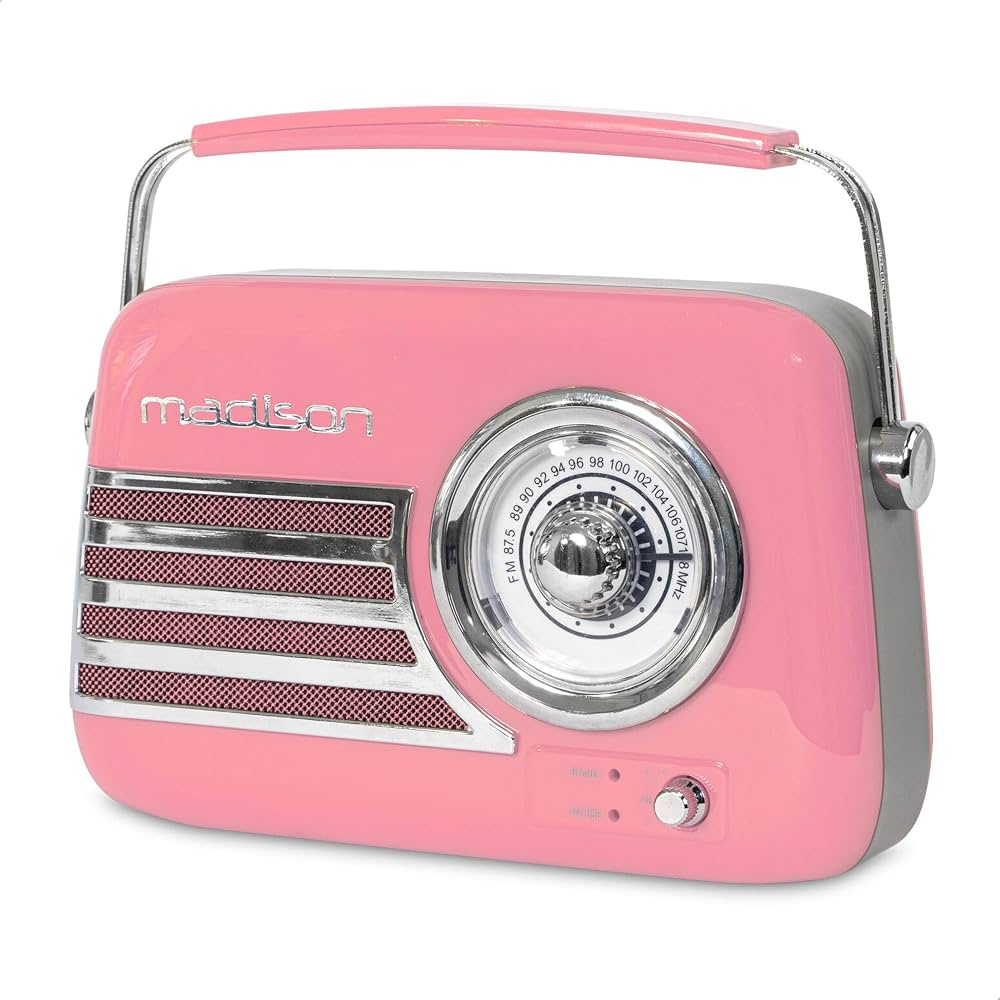 Madison FREESOUND-VR40P Bluetooth / FM Radio Pink