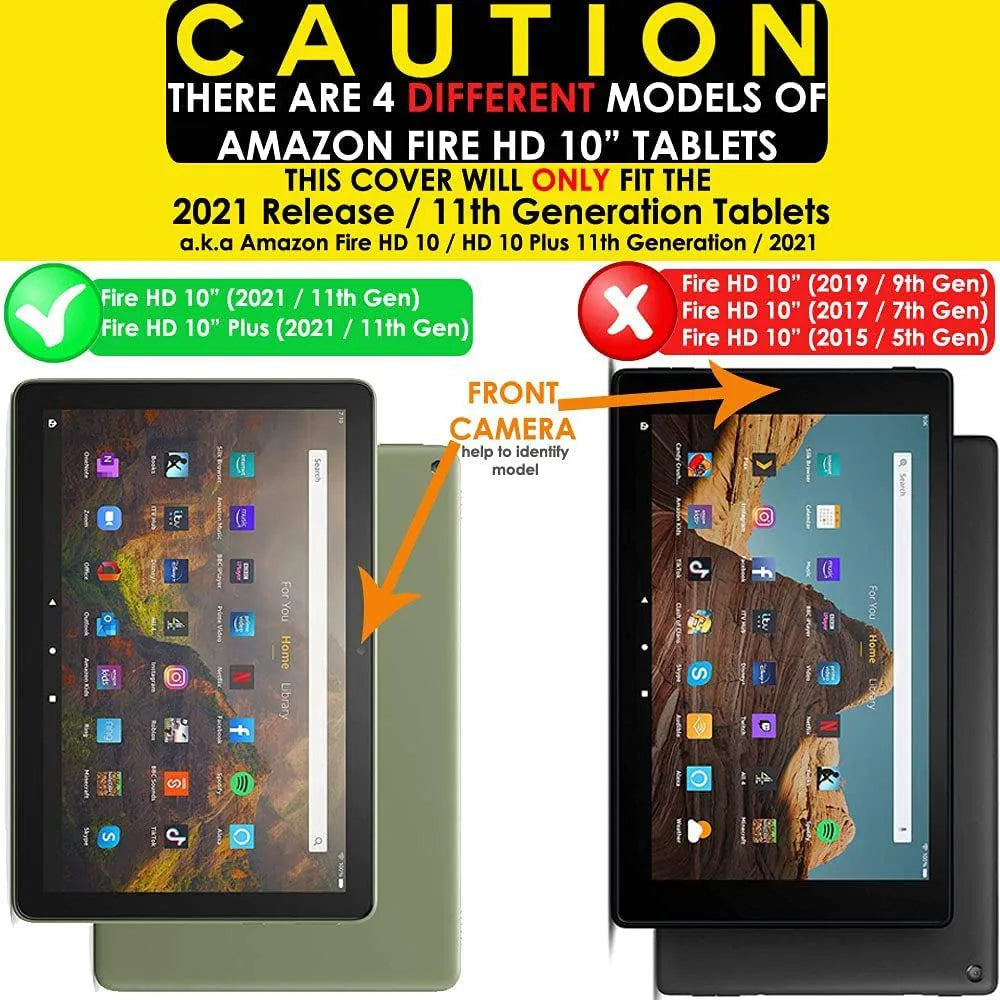 For Amazon Fire HD 10 Plus 2021 Tempered Glass Screen Protector