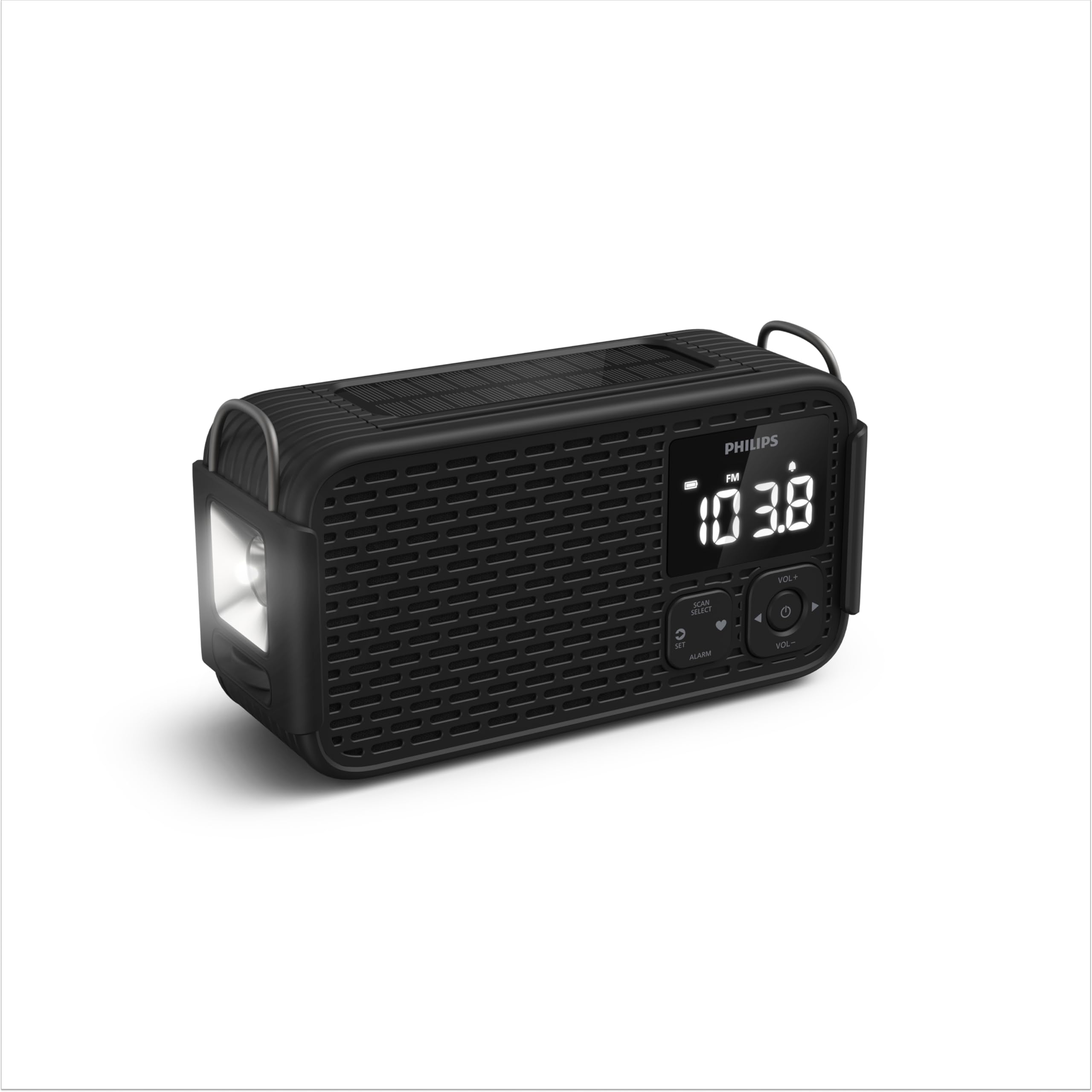 Philips TAR3500/00 Portable Emergency Radio With Flashlight