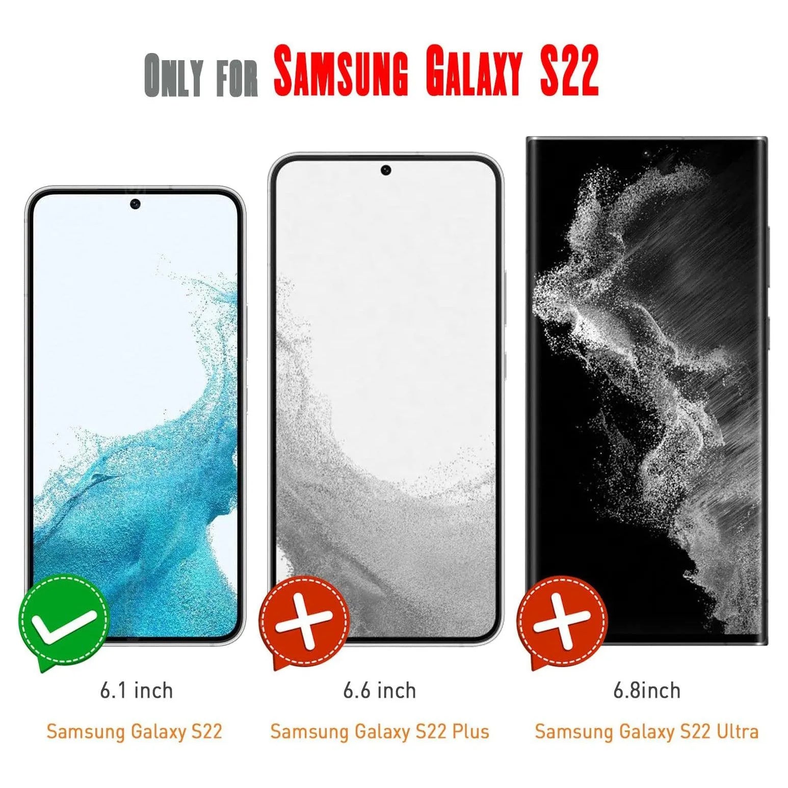 Screen Protector For Samsung Galaxy S22 5G Tempered Glass