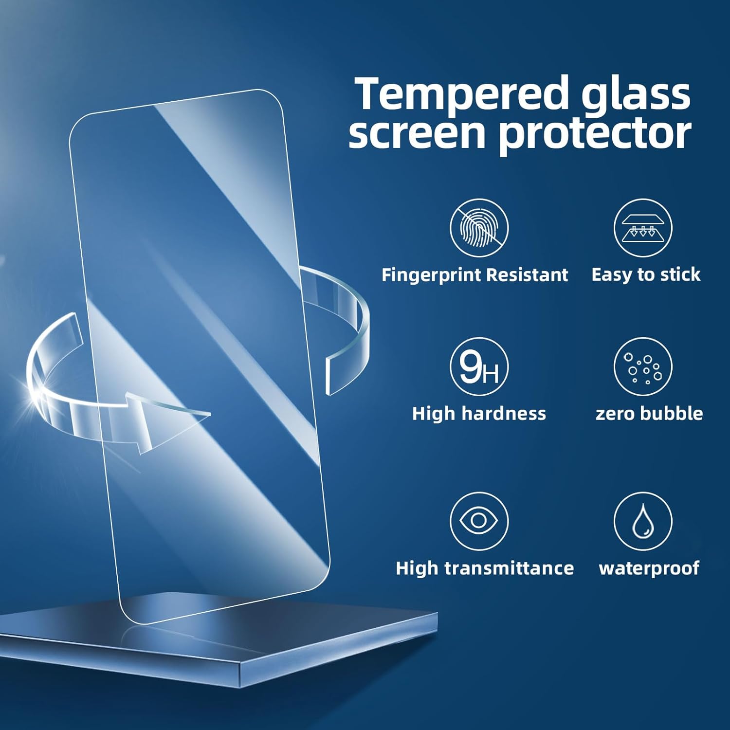 For Apple iPhone 15 Tempered Glass / Screen Protector
