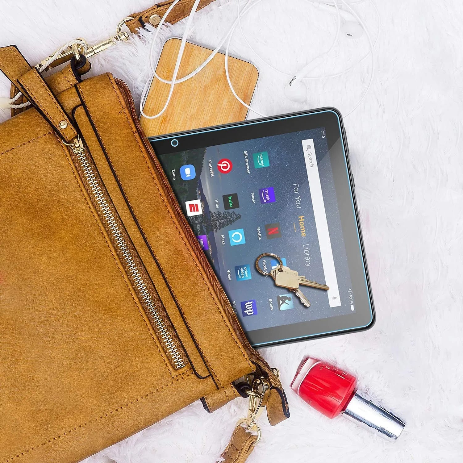 For Amazon Fire HD 10 2023 13th Gen Tempered Glass Screen Protector