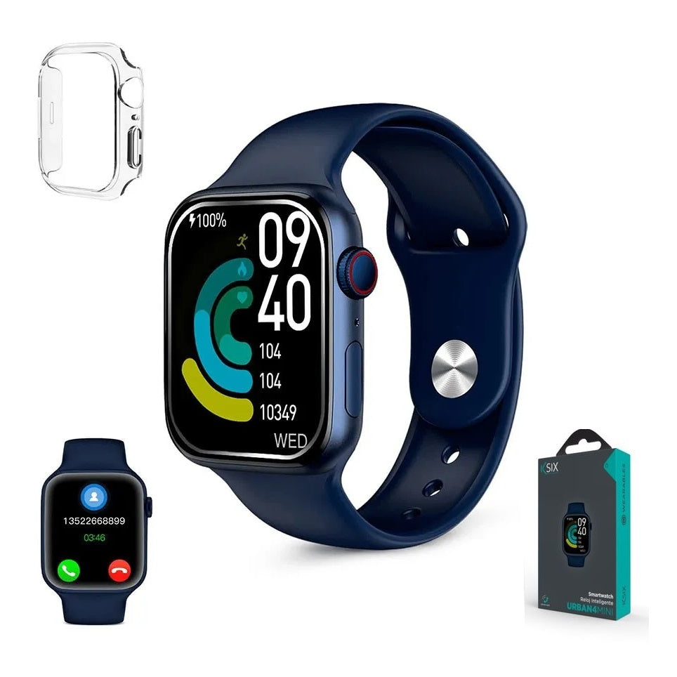 Ksix Urban 4 Mini Smartwatch 41mm Blue