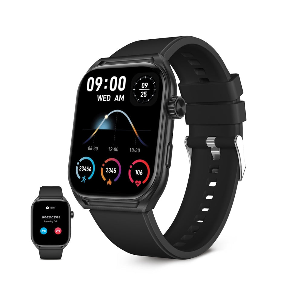 Ksix Urban Move Smartwatch AMOLED 2.06” Display Black