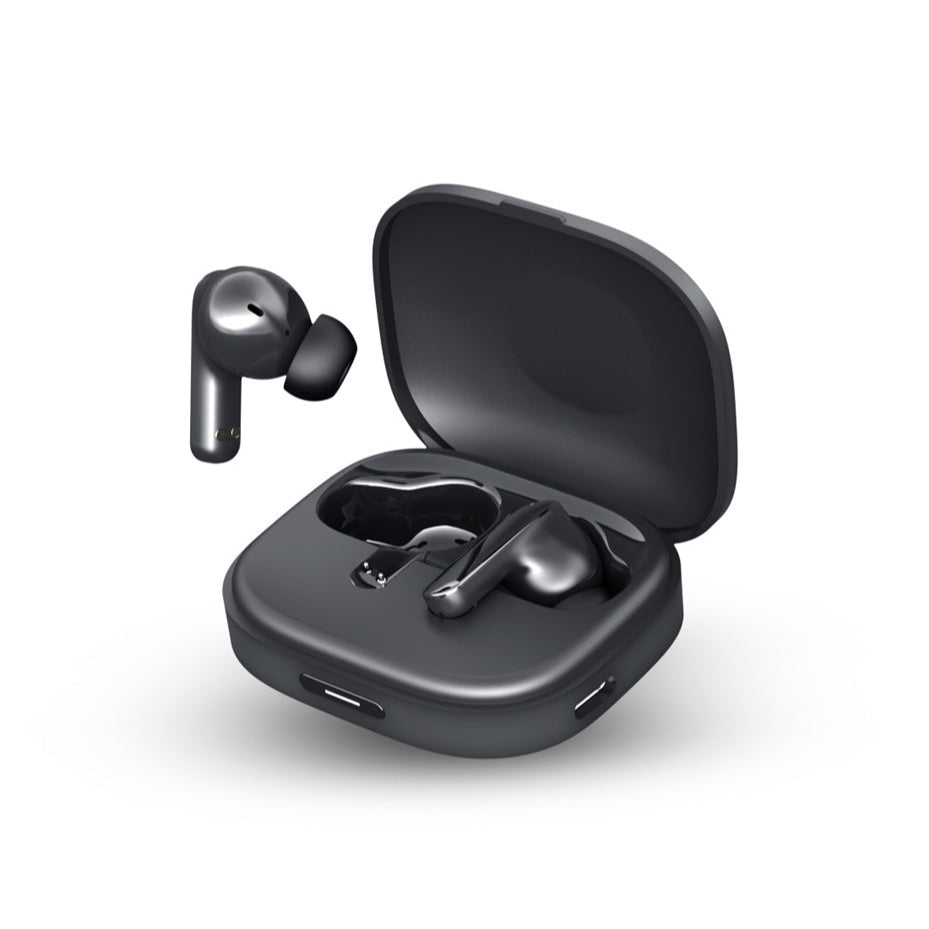 KSIX WIRELESS Earphones Intergrated AI Ttanslation ANC ENC AUT 20+6H Voice Assistance Black
