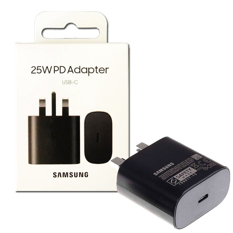 Samsung EP-TA800 25W PD Adaptor USB-C Black With Package