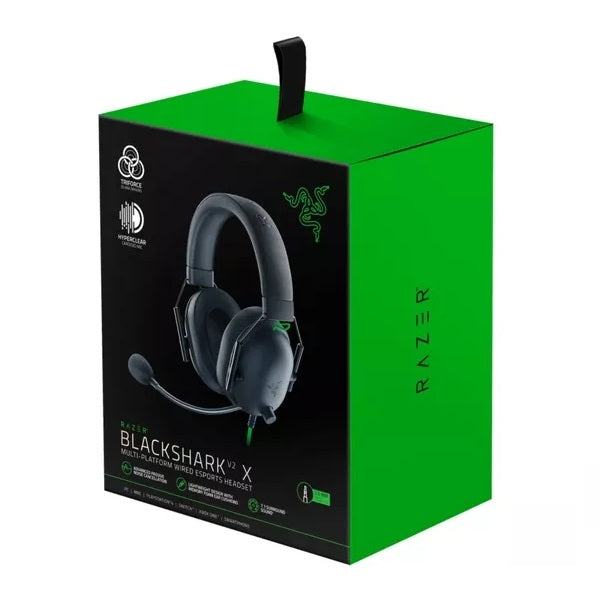 Razer Blackshark V2 X Multi-Platform Wired Gaming Headset Black