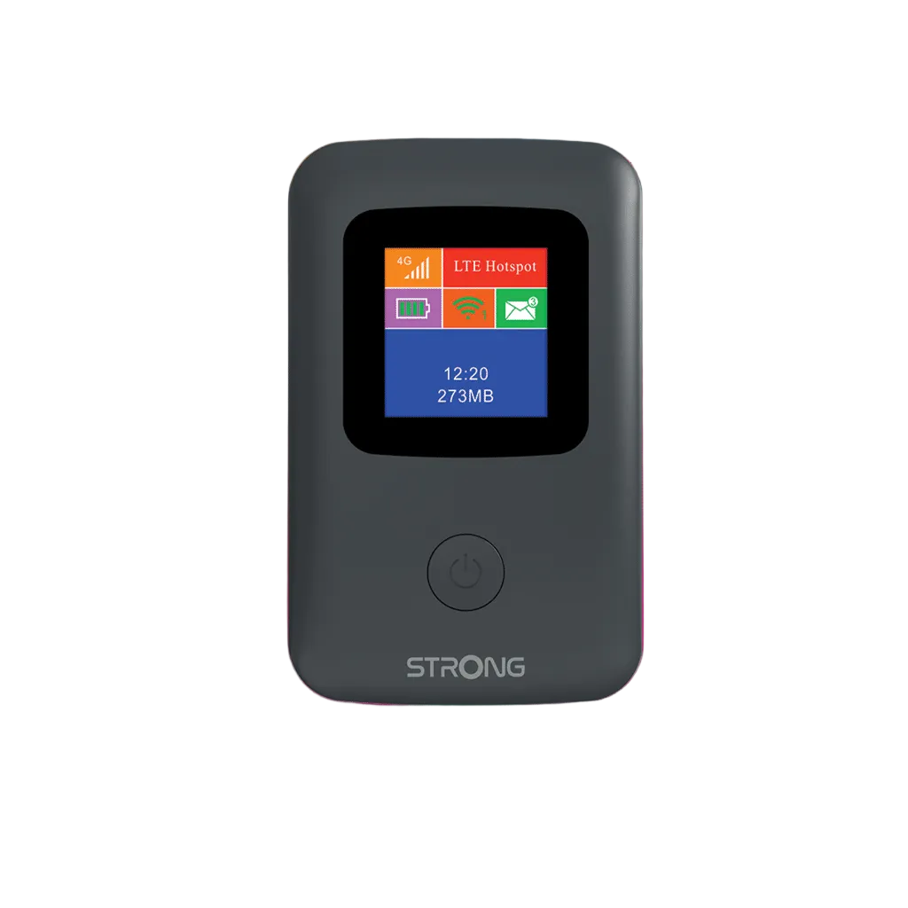 Strong 4G Portable Hotspot Modem With Display 150Mbps Black