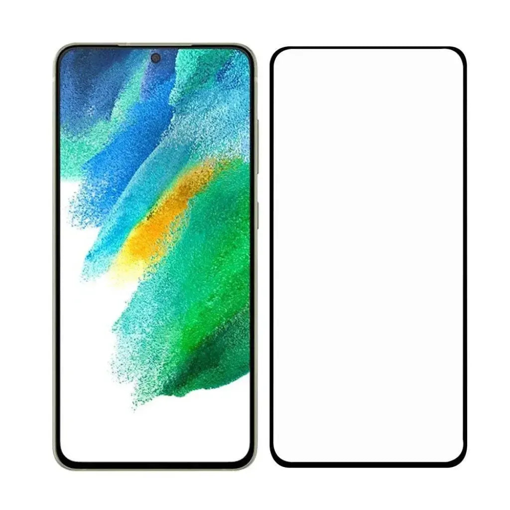 9D Full Coverage Screen Protector For Samsung Galaxy S21 FE 5G Tempered Glass