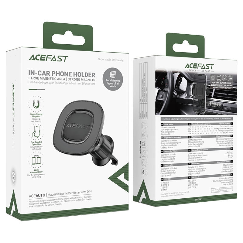 ACEFAST D44 Air Vent Magnetic Car Holder Black