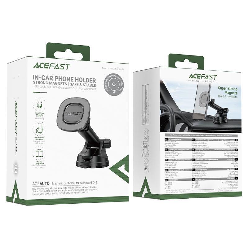 ACEFAST D45 Dash Board Magnetic Car Holder Black