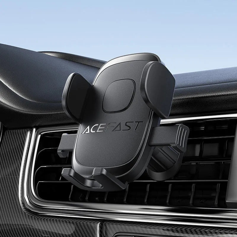 ACEFAST D56 Air Vent One Key Lock Car Holder Black