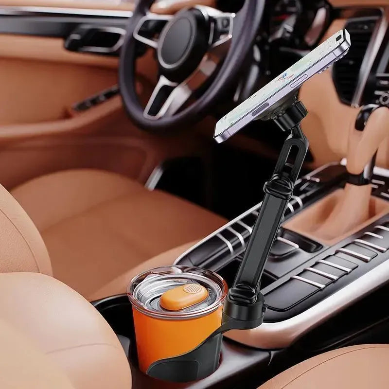 ACEFAST D62 Double Cup Holder Magnetic Car Holder Black