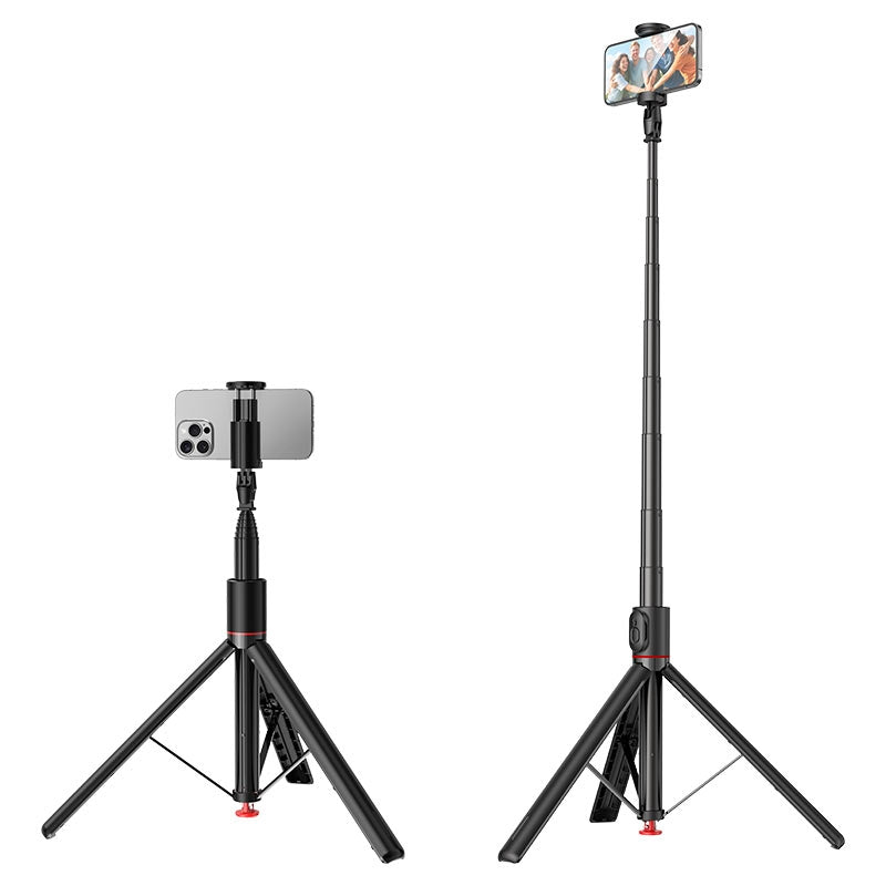 ACEFAST E31 Selfie Stick Tripod With Automatic Stutter Key Black