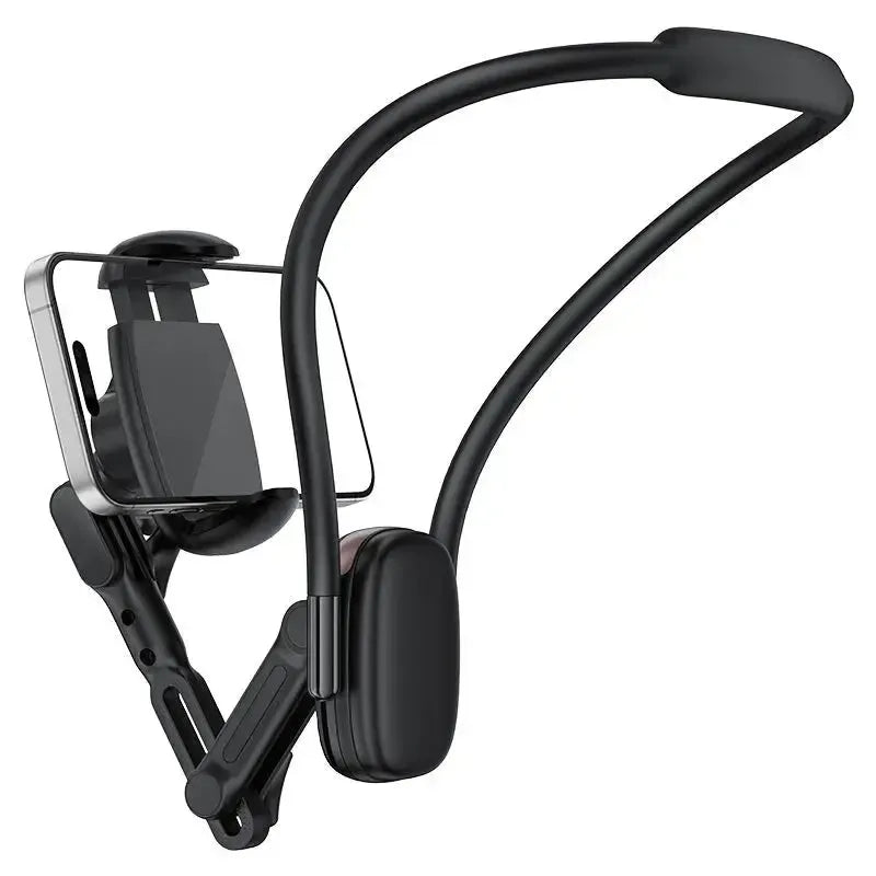 ACEFAST E33 Clamp Type Neck-Hanging Holder Black