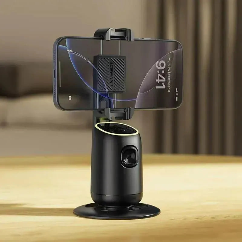 ACEFAST E44 360-Degree AI Intelligent Face Tracking Tripod Black