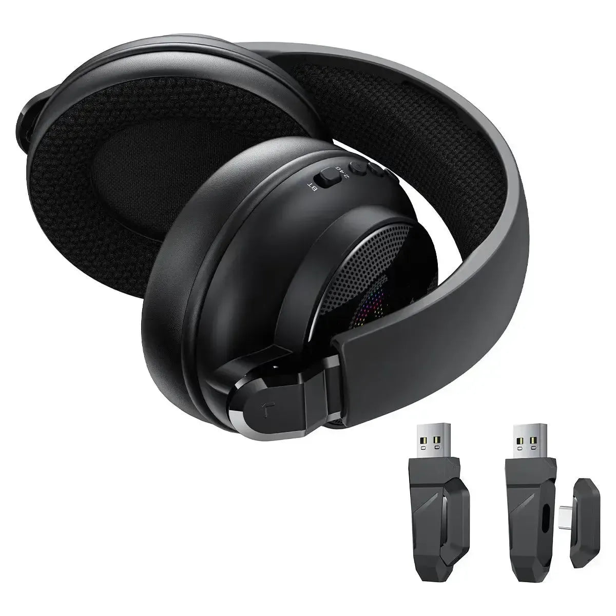 ACEFAST H15 Gaming 2.4G & BT Wireless Headset 80H Black