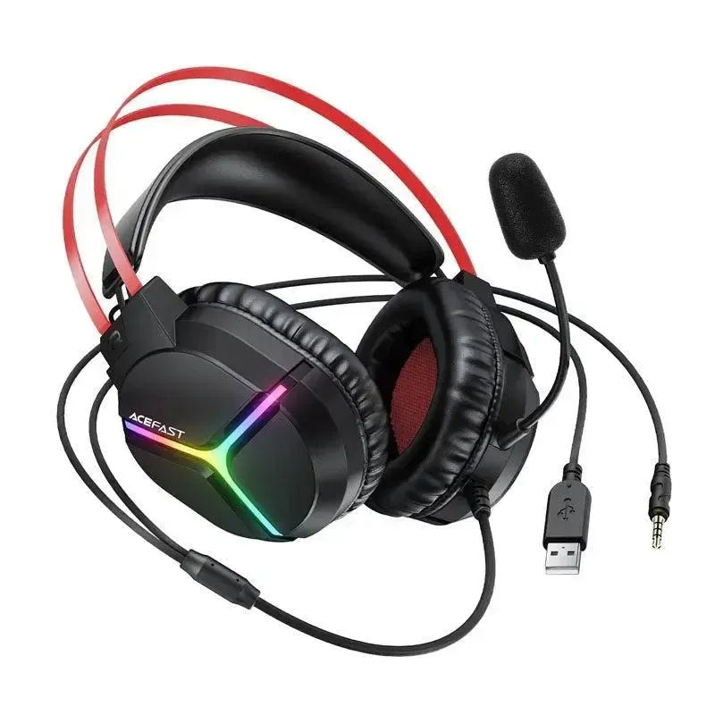 ACEFAST H16 RGB Gaming Wired Headset Black