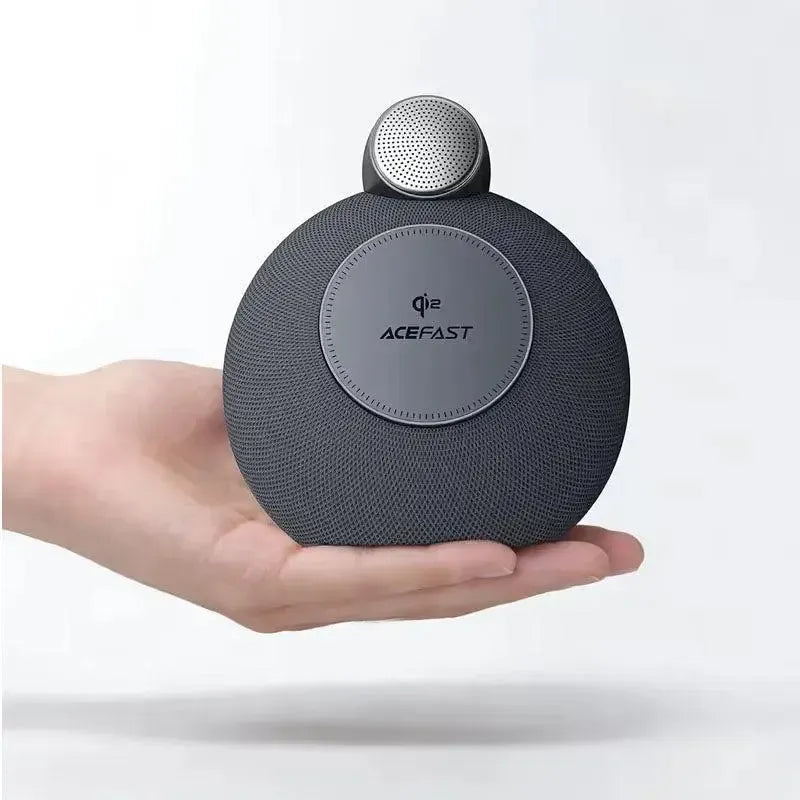 ACEFAST K10 Air 20W Speaker With Dual 25W Wireless Charger Metal Grey