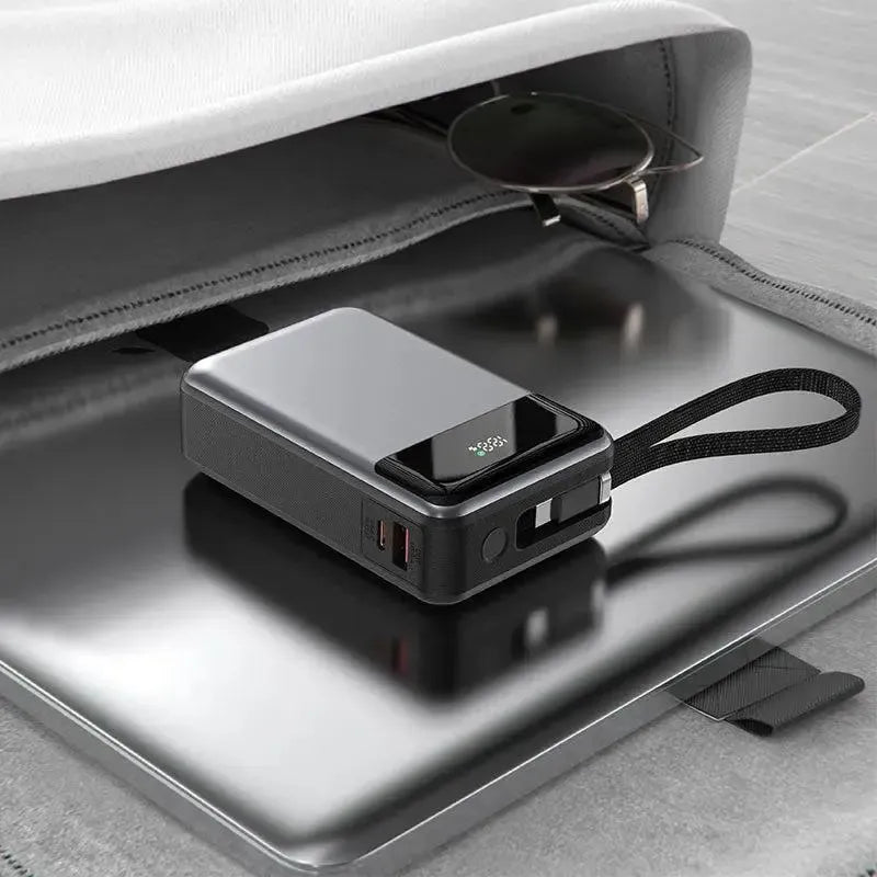 ACEFAST M21 PD65W Power Bank With Type-C Cable 20000 mAh Black