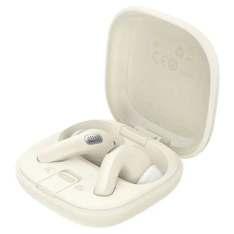 ACEFAST W4 True Wireless Earbuds With Phone Stand Beige