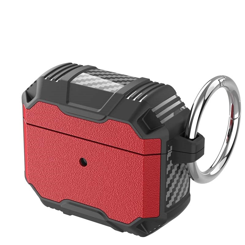 For AirPods 3 Axis Exploiter Case Red & Black