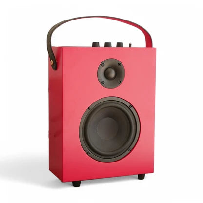 Redefy Luxury Wireless Bluetooth Speaker - Red