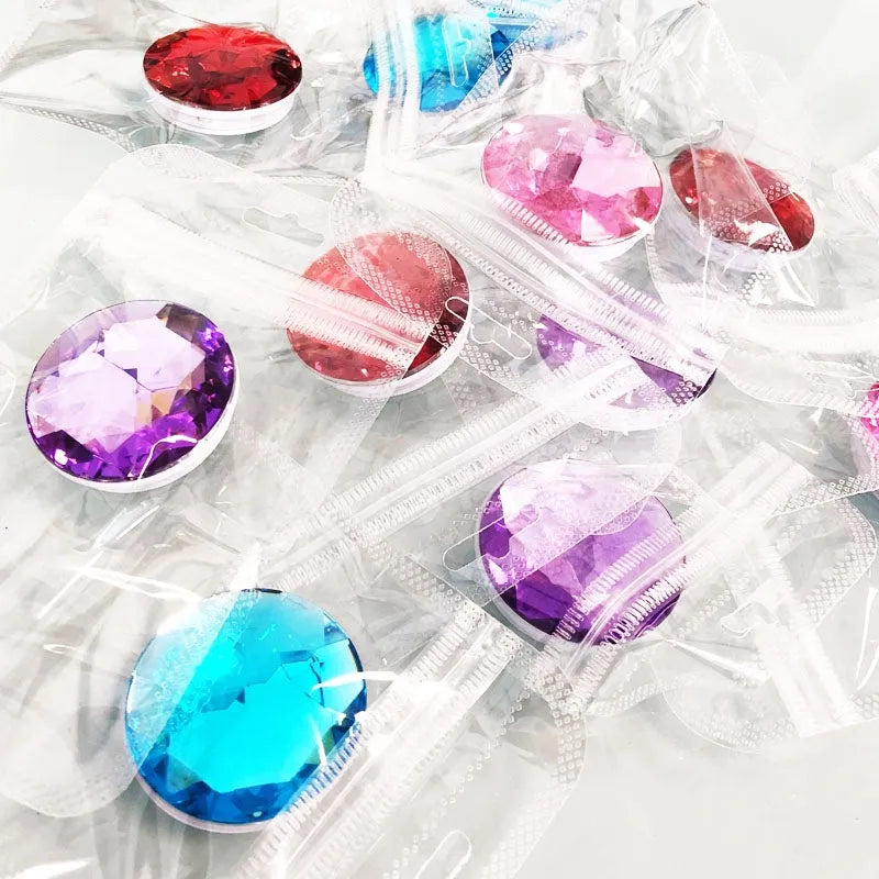 Air Bag Glass Design Phone Holder Mix Colours