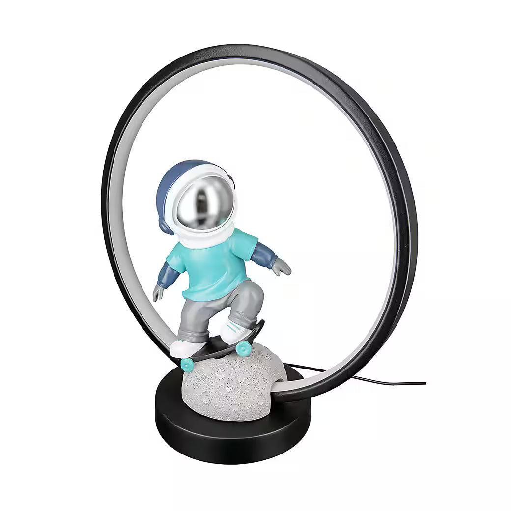 Astronaut Bedside Ring Lights - Skate Blue