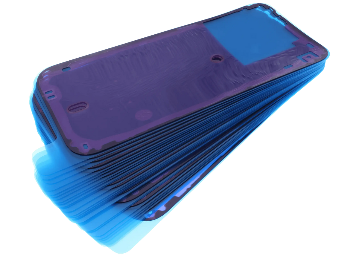 Back Cover Glass Adhesive Tape For I Phone 16 Pro (Genuine Oem) (30 Pack)
