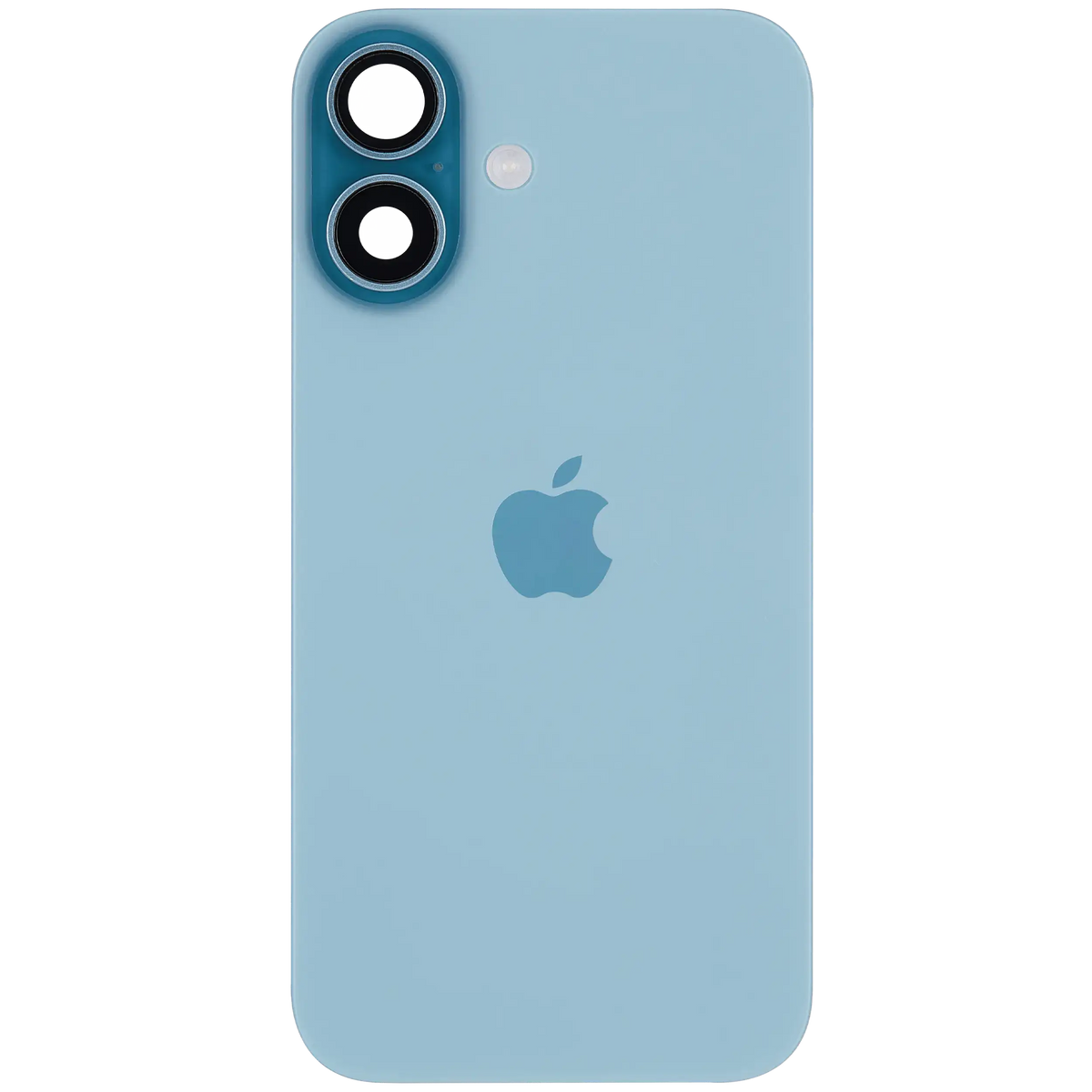 Back Glass W/ Mag Safe Magnet & Nfc & Flashlight Flex For I Phone 16 (Genuine Oem) (Teal)