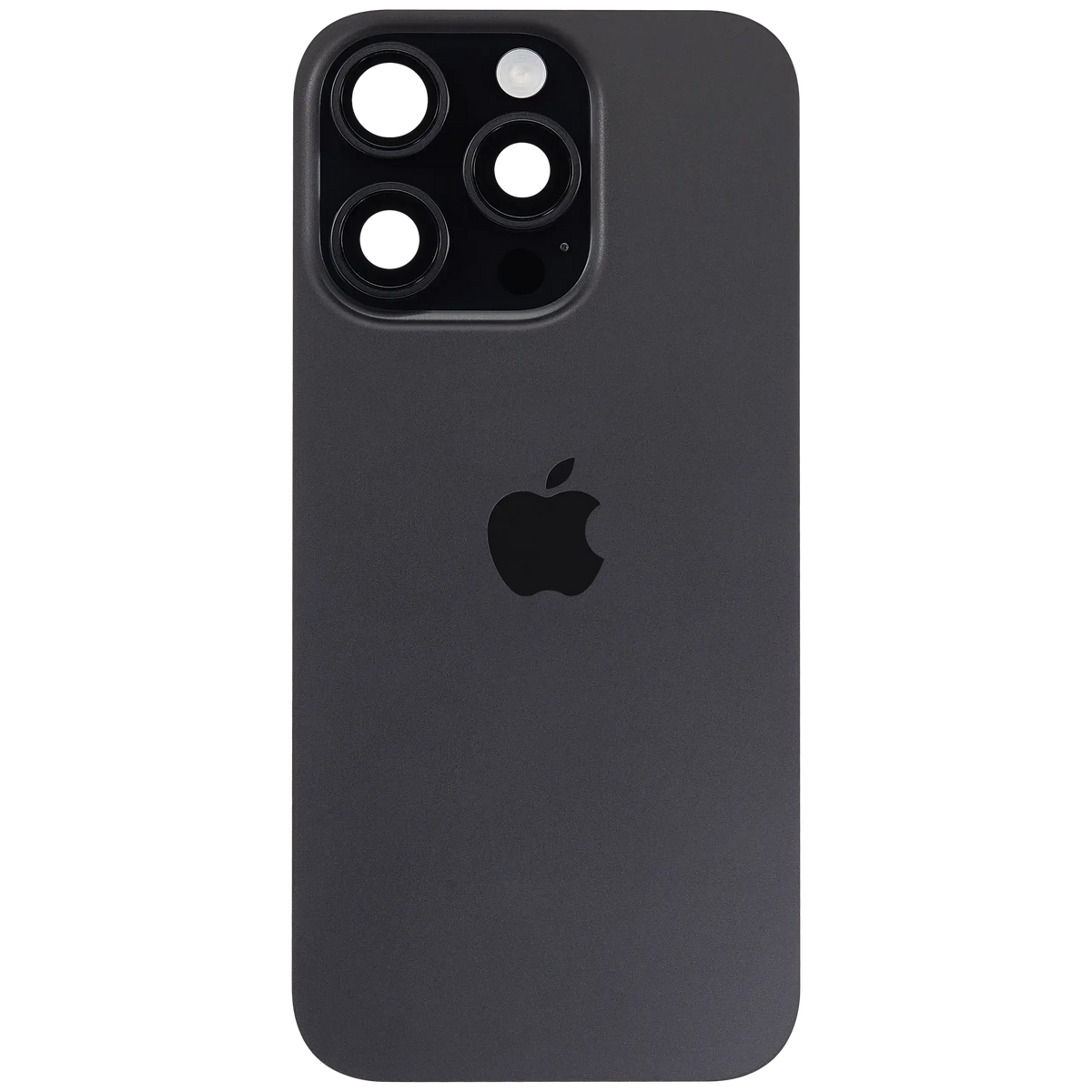 Back Glass W/ Mag Safe Magnet & Nfc & Flashlight Flex For I Phone 16 Pro (Service Pack) (Black Titanium)