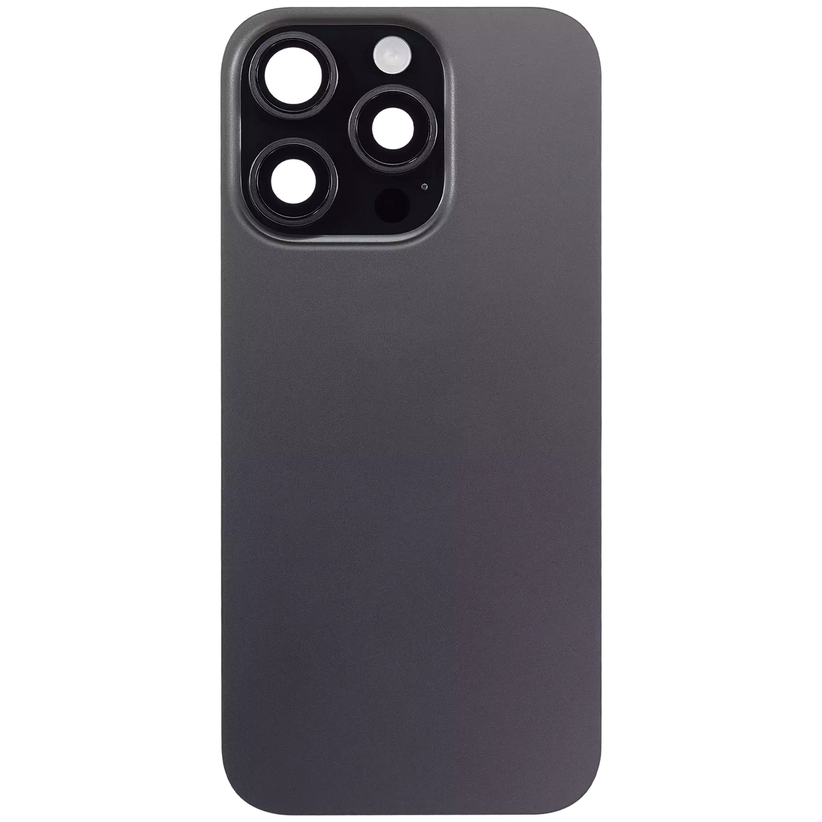 Back Glass W/ Mag Safe Magnet & Nfc & Flashlight Flex For I Phone 16 Pro (Used Oem Pull: Grade A) (Black Titanium)