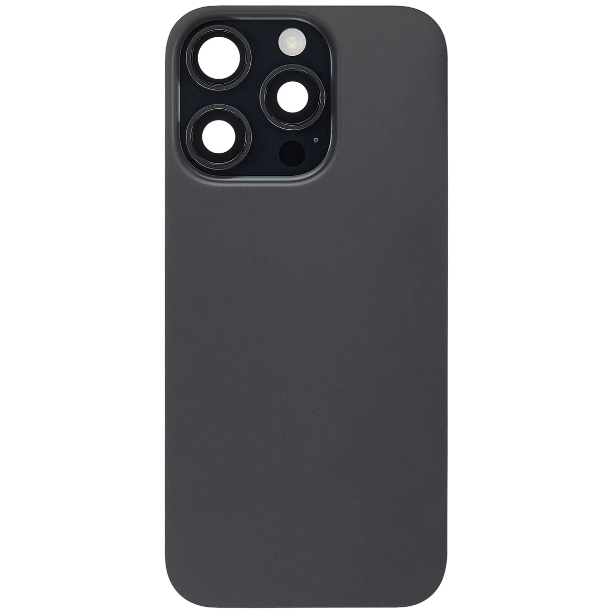 Back Glass W/ Mag Safe Magnet & Nfc & Flashlight Flex For I Phone 16 Pro (Used Oem Pull: Grade C) (Black Titanium)