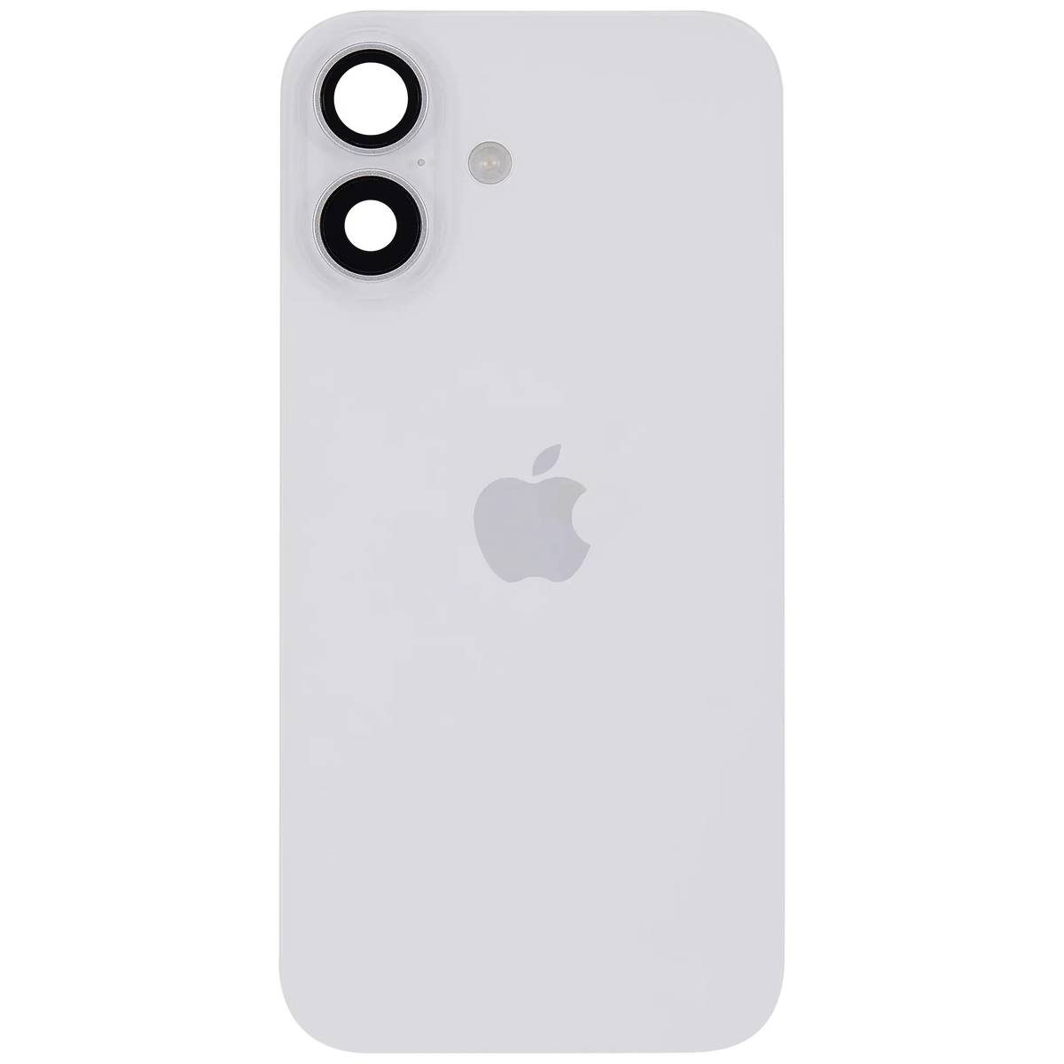 Back Glass W/ Mag Safe Magnet & Nfc & Flashlight Flex For I Phone 16 (Uk / Eu Version) (Genuine Oem) (White)