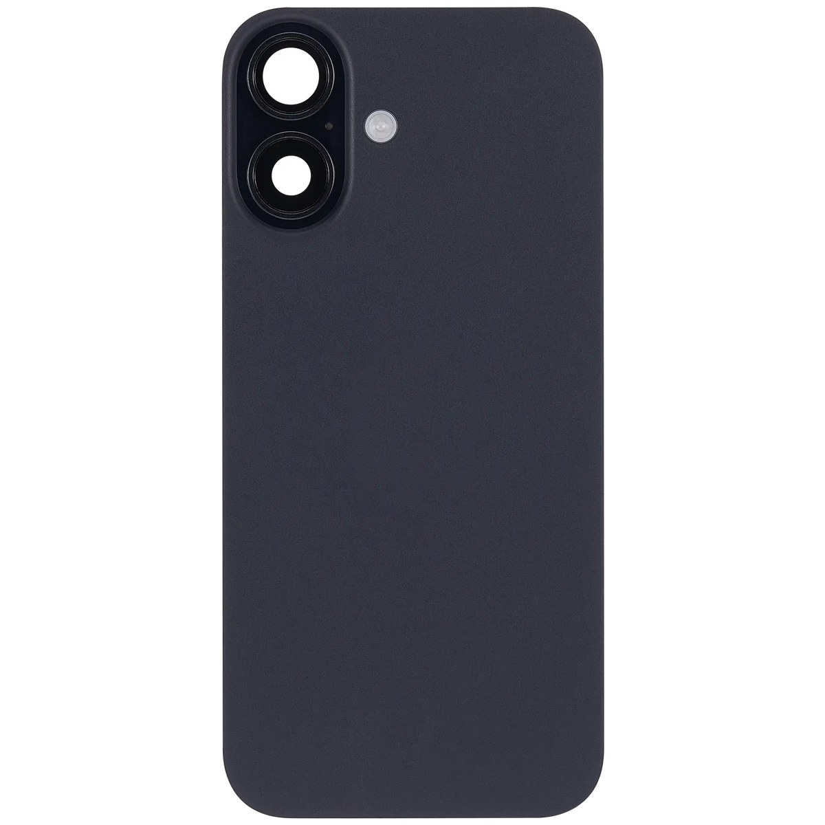 Back Glass W/ Mag Safe Magnet & Nfc & Flashlight Flex For I Phone 16 (Used Oem Pull: Grade B) (Black)