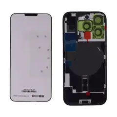 Back Glass With Mag Safe Magnet & Nfc & Flashlight Flex For I Phone 16 Pro (Genuine Oem) (Natural Titanium)