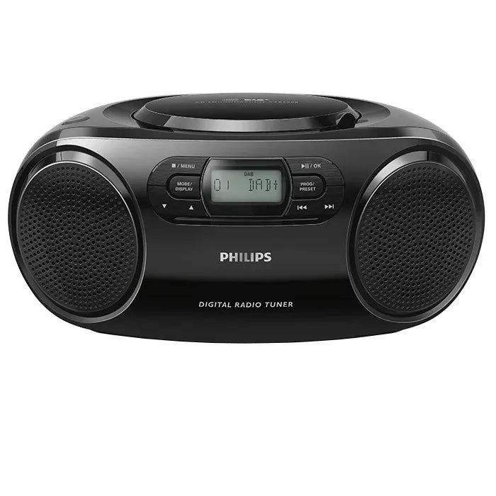 Philips AZB500/12 DAB / FM Radio Dynamic Bass Boost CD Playback Black